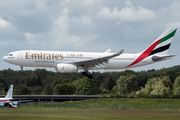 Emirates Airbus A330-243 (A6-EKS) at  Hamburg - Fuhlsbuettel (Helmut Schmidt), Germany