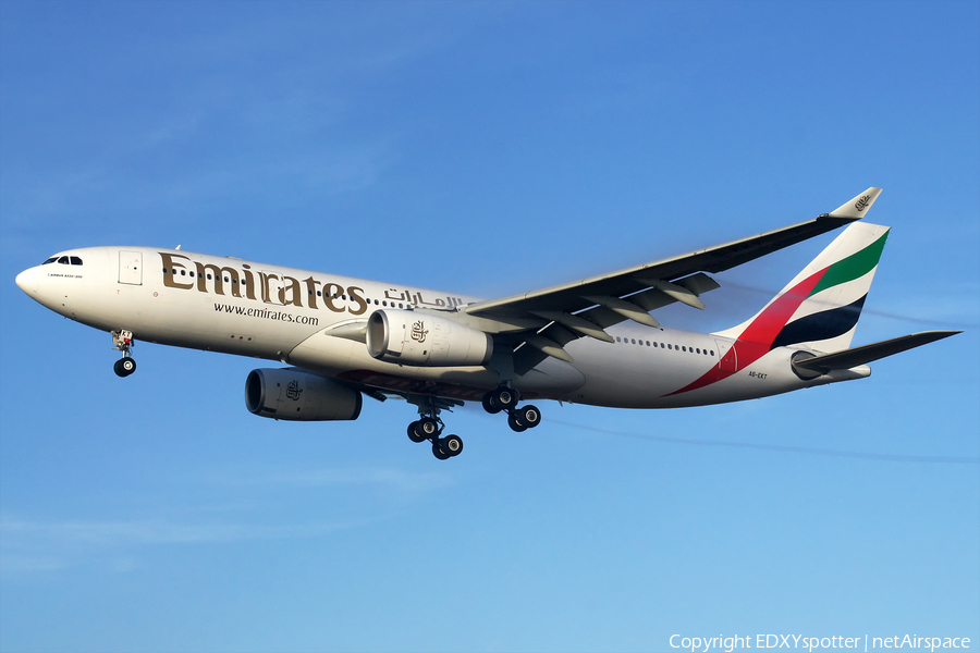 Emirates Airbus A330-243 (A6-EKT) | Photo 280224