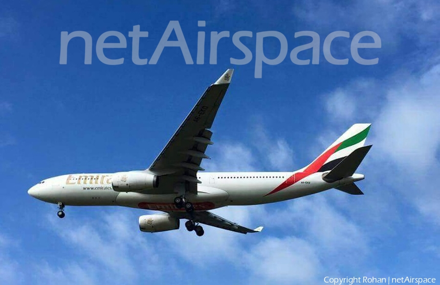 Emirates Airbus A330-243 (A6-EKU) | Photo 119369