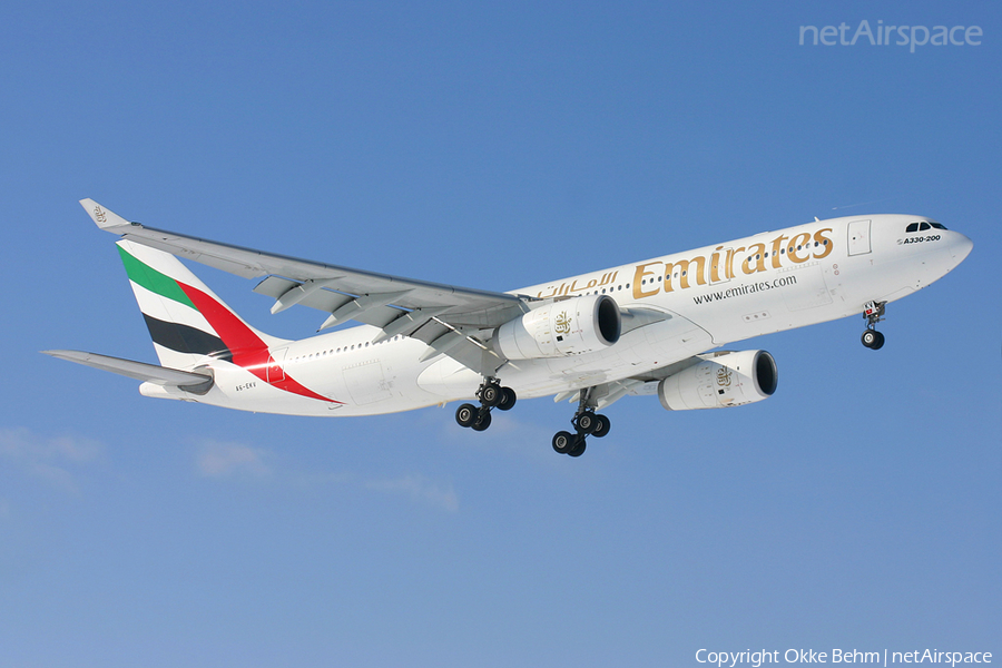 Emirates Airbus A330-243 (A6-EKV) | Photo 38537