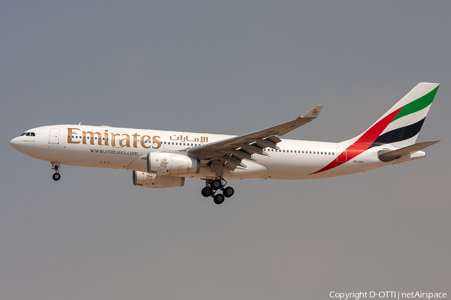 Emirates Airbus A330-243 (A6-EKZ) | Photo 285483