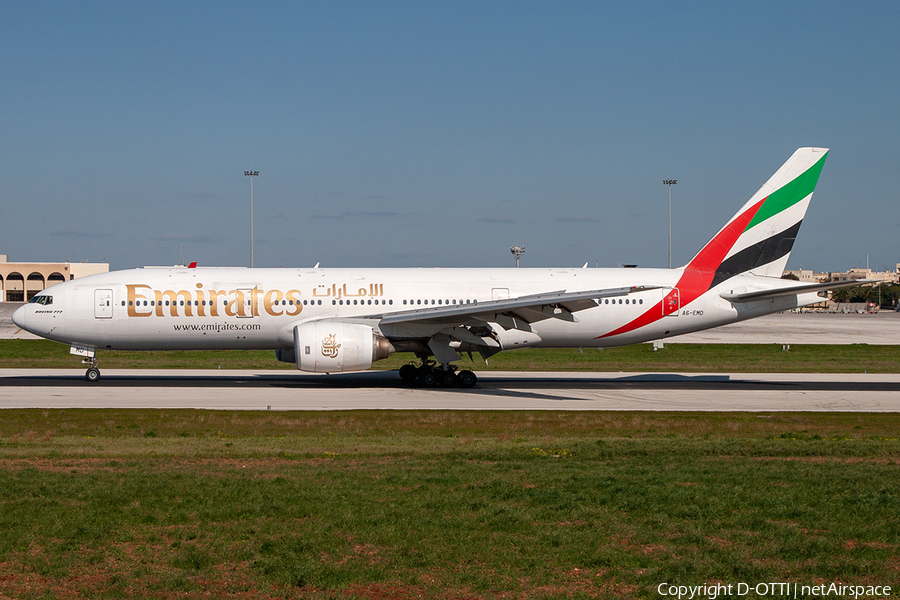 Emirates Boeing 777-21H (A6-EMD) | Photo 241802
