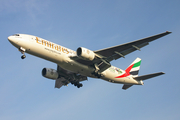 Emirates Boeing 777-21H (A6-EME) at  London - Gatwick, United Kingdom