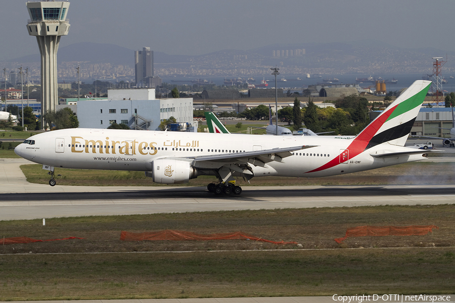 Emirates Boeing 777-21H (A6-EMF) | Photo 317836