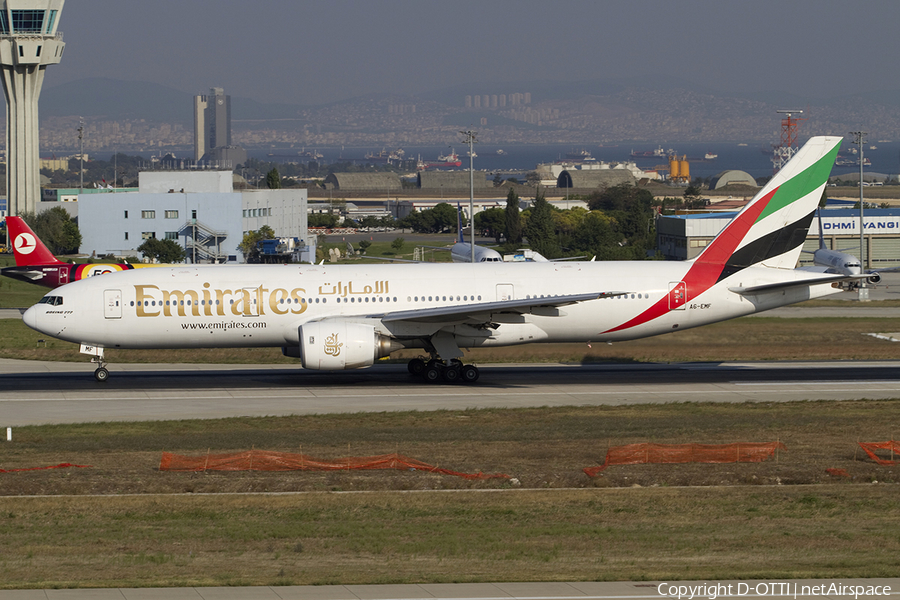 Emirates Boeing 777-21H (A6-EMF) | Photo 317854