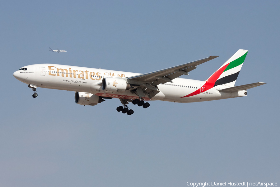 Emirates Boeing 777-21H(ER) (A6-EMG) | Photo 529427