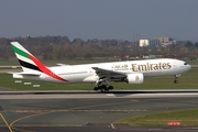 Emirates Boeing 777-21H(ER) (A6-EMI) at  Dusseldorf - International, Germany