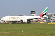 Emirates Boeing 777-21H(ER) (A6-EMI) at  Dusseldorf - International, Germany