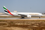 Emirates Boeing 777-21H(ER) (A6-EMI) at  Luqa - Malta International, Malta
