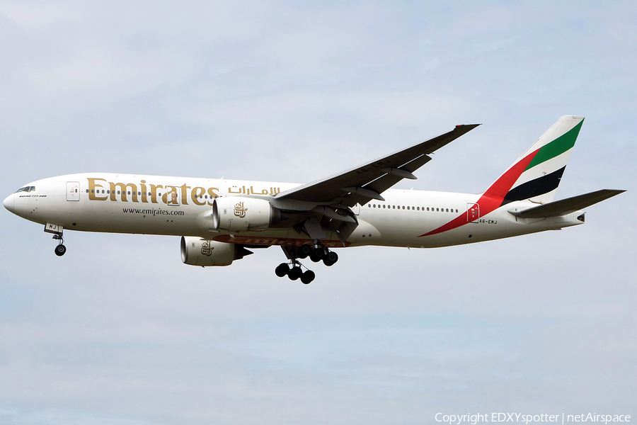 Emirates Boeing 777-21H(ER) (A6-EMJ) | Photo 279949