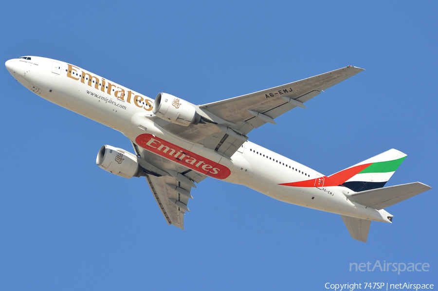 Emirates Boeing 777-21H(ER) (A6-EMJ) | Photo 46192