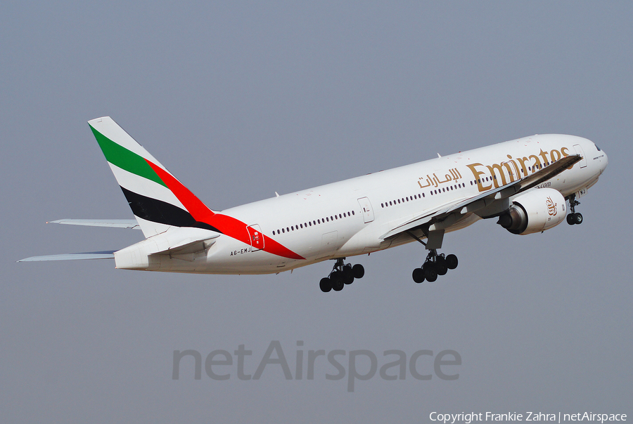 Emirates Boeing 777-21H(ER) (A6-EMJ) | Photo 26523