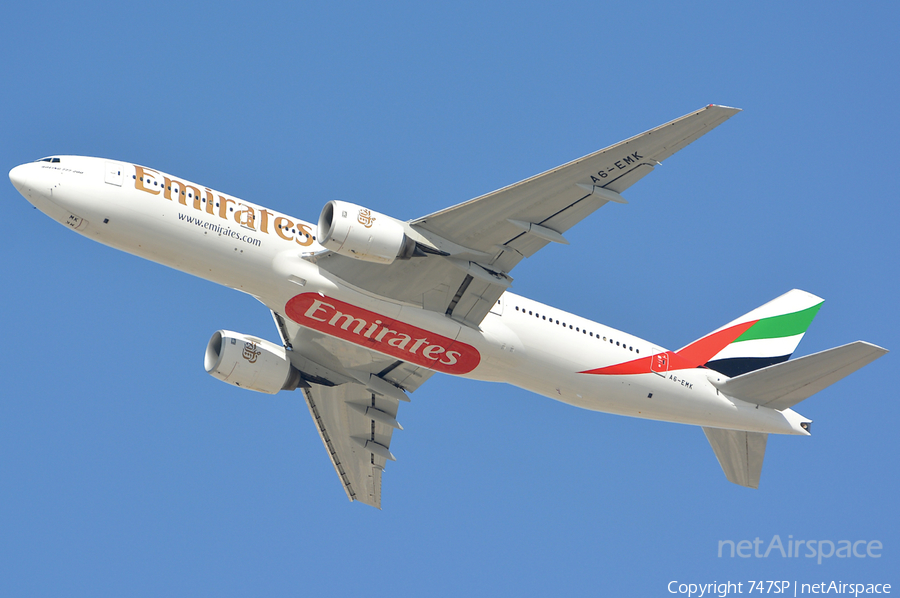 Emirates Boeing 777-21H(ER) (A6-EMK) | Photo 46232