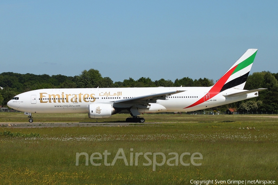 Emirates Boeing 777-21H(ER) (A6-EMK) | Photo 15929