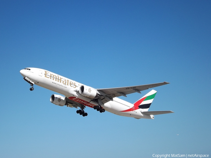 Emirates Boeing 777-21H(ER) (A6-EMK) | Photo 30288