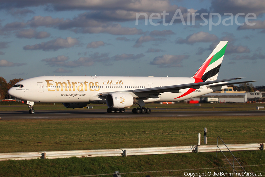 Emirates Boeing 777-21H(ER) (A6-EML) | Photo 72109