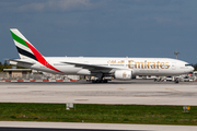 Emirates Boeing 777-21H(ER) (A6-EML) at  Luqa - Malta International, Malta