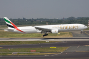 Emirates Boeing 777-31H (A6-EMQ) at  Dusseldorf - International, Germany