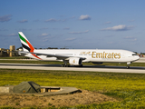 Emirates Boeing 777-31H (A6-EMR) at  Luqa - Malta International, Malta