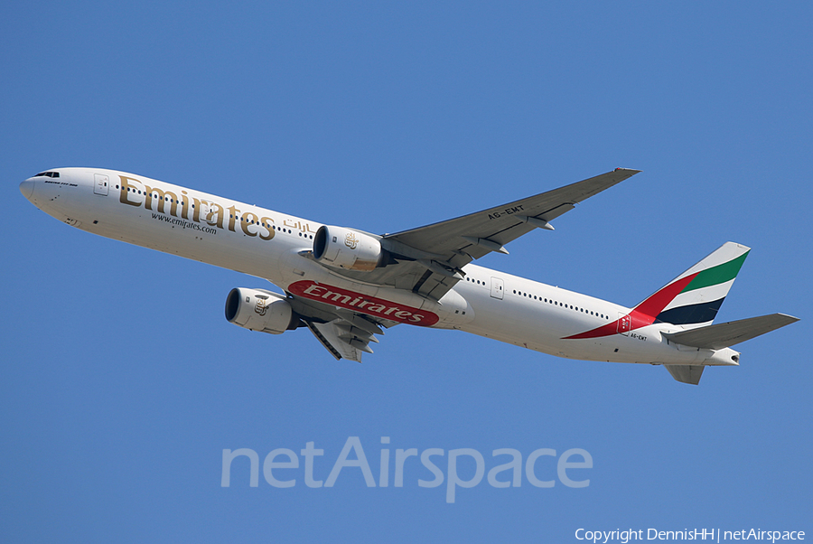 Emirates Boeing 777-31H(ER) (A6-EMT) | Photo 446415