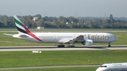 Emirates Boeing 777-31H (A6-EMV) at  Dusseldorf - International, Germany