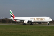 Emirates Boeing 777-31H (A6-EMW) at  Hamburg - Fuhlsbuettel (Helmut Schmidt), Germany