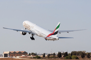 Emirates Boeing 777-31H(ER) (A6-ENA) at  Luqa - Malta International, Malta