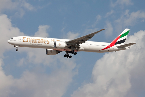 Emirates Boeing 777-31H(ER) (A6-ENE) at  Dubai - International, United Arab Emirates