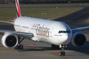 Emirates Boeing 777-31H(ER) (A6-ENE) at  Hamburg - Fuhlsbuettel (Helmut Schmidt), Germany