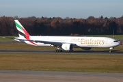 Emirates Boeing 777-31H(ER) (A6-ENE) at  Hamburg - Fuhlsbuettel (Helmut Schmidt), Germany