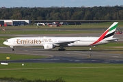 Emirates Boeing 777-31H(ER) (A6-ENG) at  Hamburg - Fuhlsbuettel (Helmut Schmidt), Germany