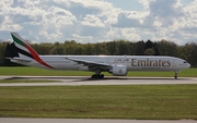 Emirates Boeing 777-31H(ER) (A6-ENM) at  Hamburg - Fuhlsbuettel (Helmut Schmidt), Germany