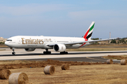 Emirates Boeing 777-31H(ER) (A6-ENN) at  Luqa - Malta International, Malta