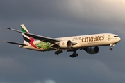 Emirates Boeing 777-31H(ER) (A6-ENQ) at  Hamburg - Fuhlsbuettel (Helmut Schmidt), Germany