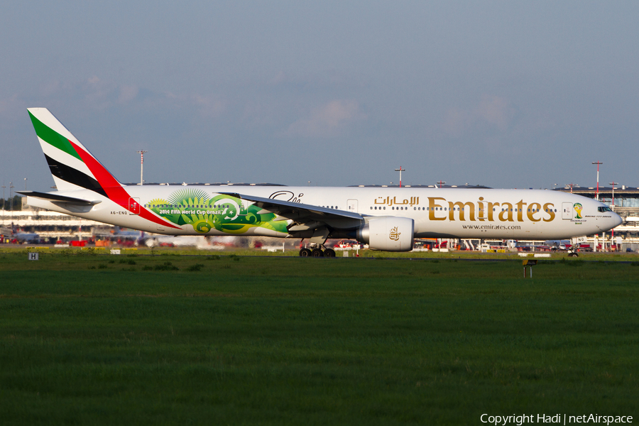 Emirates Boeing 777-31H(ER) (A6-ENQ) | Photo 53664