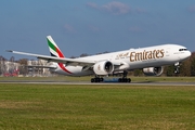 Emirates Boeing 777-31H(ER) (A6-ENQ) at  Hamburg - Fuhlsbuettel (Helmut Schmidt), Germany