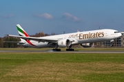 Emirates Boeing 777-31H(ER) (A6-ENQ) at  Hamburg - Fuhlsbuettel (Helmut Schmidt), Germany