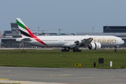Emirates Boeing 777-31H(ER) (A6-ENT) at  Warsaw - Frederic Chopin International, Poland
