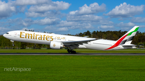 Emirates Boeing 777-31H(ER) (A6-ENV) at  Hamburg - Fuhlsbuettel (Helmut Schmidt), Germany