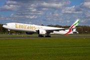 Emirates Boeing 777-31H(ER) (A6-ENV) at  Hamburg - Fuhlsbuettel (Helmut Schmidt), Germany