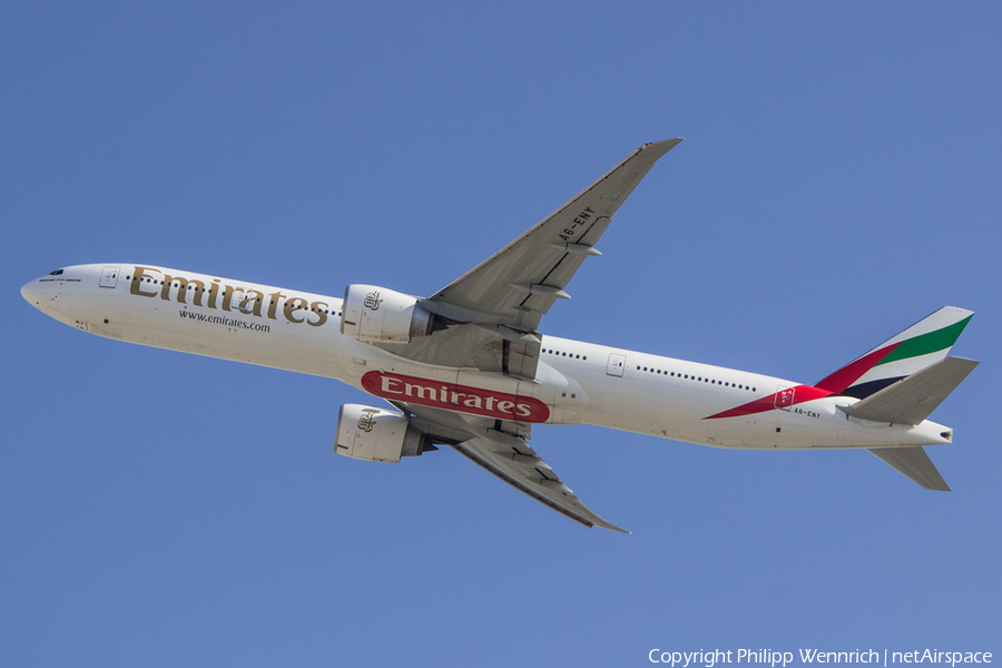 Emirates Boeing 777-31H(ER) (A6-ENY) | Photo 97838