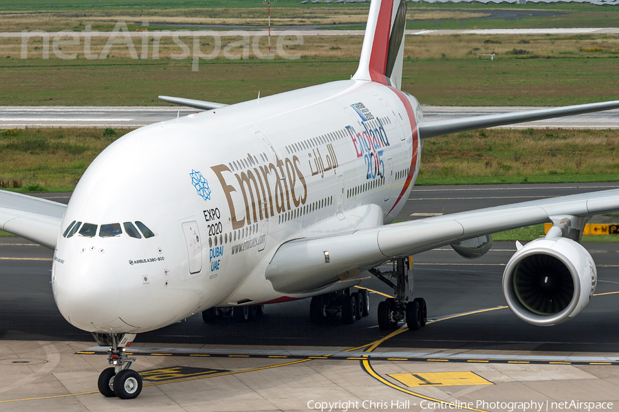 Emirates Airbus A380-861 (A6-EOA) | Photo 394350
