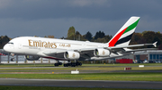 Emirates Airbus A380-861 (A6-EOA) at  Hamburg - Fuhlsbuettel (Helmut Schmidt), Germany