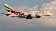 Emirates Airbus A380-861 (A6-EOB) at  Dusseldorf - International, Germany