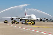 Emirates Airbus A380-861 (A6-EOB) at  Dusseldorf - International, Germany