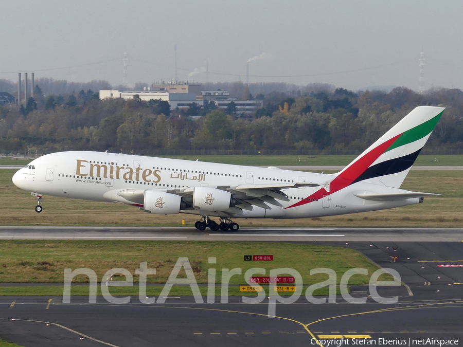 Emirates Airbus A380-861 (A6-EOB) | Photo 480513