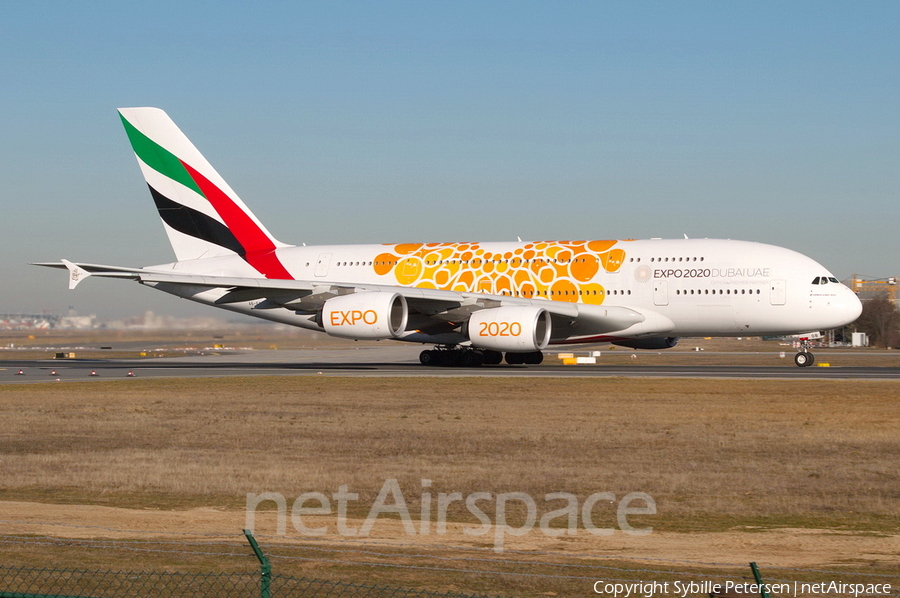 Emirates Airbus A380-861 (A6-EOB) | Photo 318287