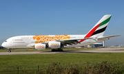 Emirates Airbus A380-861 (A6-EOB) at  Manchester - International (Ringway), United Kingdom