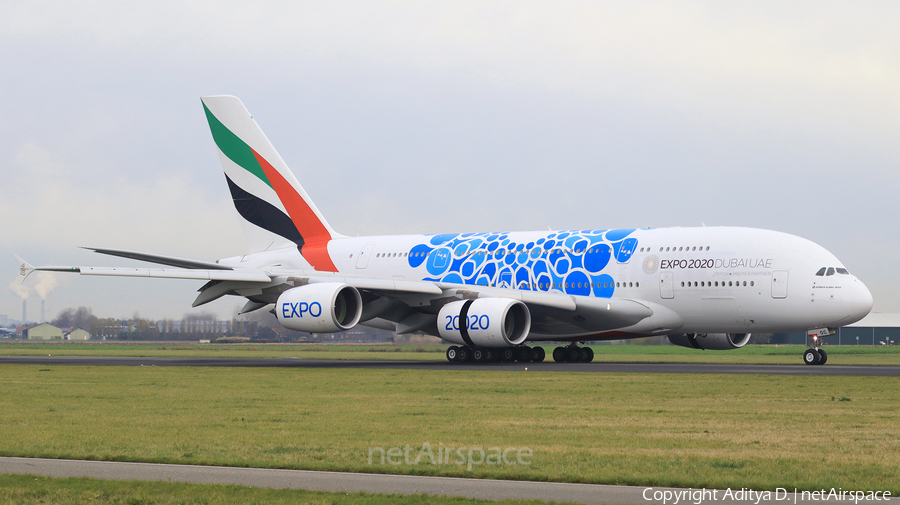 Emirates Airbus A380-861 (A6-EOC) | Photo 359305