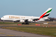 Emirates Airbus A380-861 (A6-EOC) at  Hamburg - Fuhlsbuettel (Helmut Schmidt), Germany